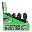 Benson Zaklamp met draaikop - LED + COB - 3 Watt - 200 lumen - zwart