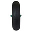 Benson Complete set kruiwagenwiel met as - luchtband - 400 mm - groen kunststof velg - 180 kg draagkracht
