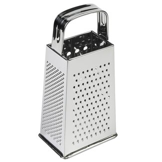 Benson Rasp met Handvat - 4 Zijdig - 18 cm - RVS