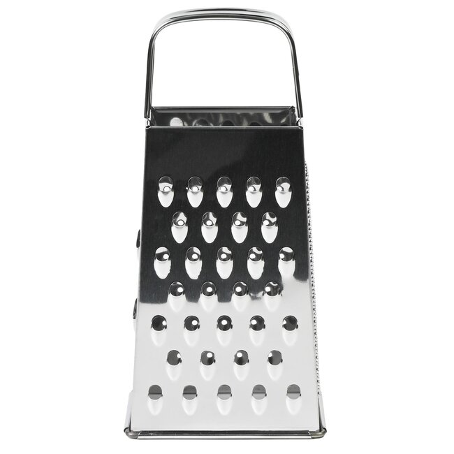 Benson 4-zijdige rasp met handvat - roestvrij staal - 18 cm - veelzijdig keukengerei