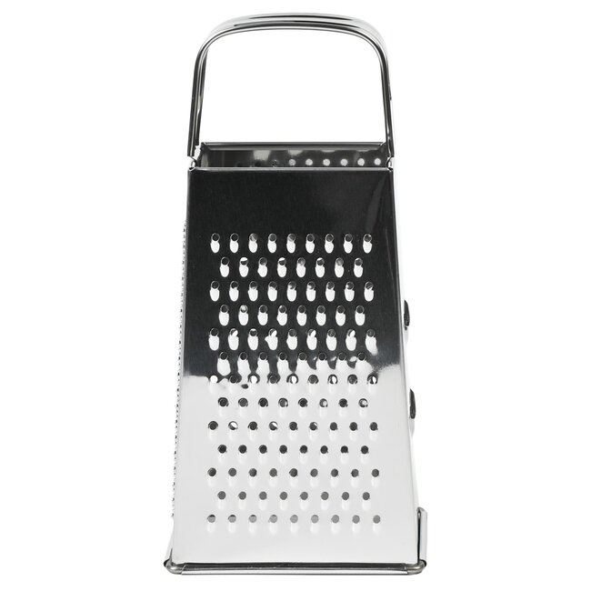 Benson 4-zijdige rasp met handvat - roestvrij staal - 18 cm - veelzijdig keukengerei