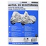 Benson Stevige motor- en scooterhoes - waterafstotend - 246 x 104 x 127 cm - zilvergrijs - inclusief opbergtas