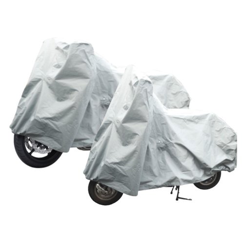 Benson Motor & Scooterhoes - Stevig - 246 x 104 x 127 cm - Zilvergrijs Benson Motor & Scooterhoes - Stevig - 246 x 104 x 127 cm - Zilvergrijs