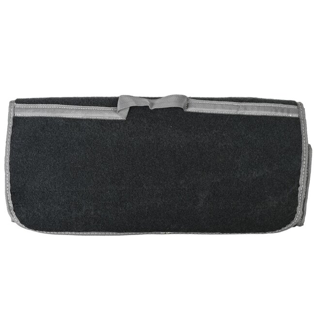 Benson Kofferbak organizer - groot hoofdvak - klittenband - zwart/grijs - 50 x 16 x 23 cm