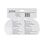 Benson Comfortabel fietszadeldek - Memory foam - Reflectie - 260 x 235 mm - Zwart