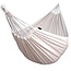 Benson Hangmat met karabijnhaak - Compleet - 200 x 100 cm - Beige - Inclusief touwen