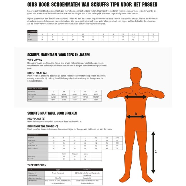 Scruffs Werkshorts - Flexibel slimfit - Ripstop weefsel - Grafiet - Maat 38W