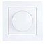 Benson Inbouwdimmer - LED - 5-100W - Wit - Met Afdekraam - 81x81x55 mm