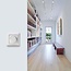 Benson Inbouwdimmer - LED - 5-100W - Wit - Met Afdekraam - 81x81x55 mm