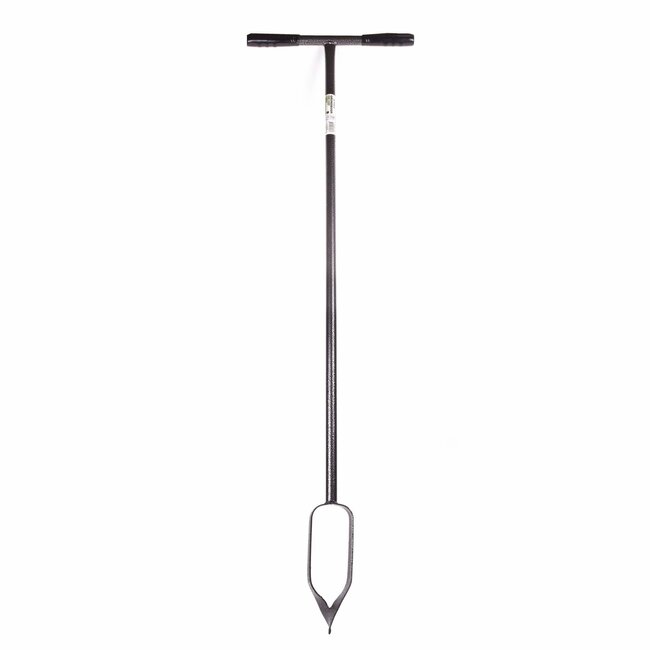 Benson Grondboor - Verzinkt Staal - T-Greep - 125 cm - Ø 10 cm - Anti-slip Handvaten