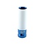 Tooltech Krachtdop 15 mm - Teflonbescherming - Lange 6-kant - 85 mm - Blauw