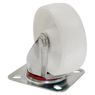 Zwenkwiel 125 mm - Nylon - Draagkracht 150 kg