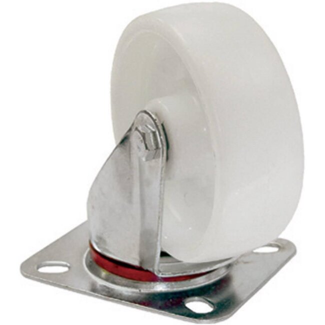 Tooltech Zwenkwiel 125 mm - Nylon - Draagkracht 150 kg