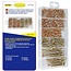 StahlKaiser Spaanplaatschroeven Assortiment - Kruiskop - Verzinkt - 210 stuks - 20-50 mm