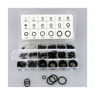 StahlKaiser O-ringen set - 225 stuks - 18 maten - Handige opbergbox