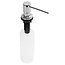 REA Aanrecht Zeepdispenser - Inbouw - Rond - 330 ml - Chroom