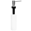 REA Aanrecht Zeepdispenser - Inbouw - Rond - 330 ml - Geborsteld Nikkel REA Aanrecht Zeepdispenser - Inbouw - Rond - 330 ml - Geborsteld Nikkel