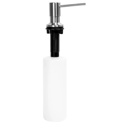 REA Aanrecht Zeepdispenser - Inbouw - Rond - 330 ml - Geborsteld Nikkel REA Aanrecht Zeepdispenser - Inbouw - Rond - 330 ml - Geborsteld Nikkel