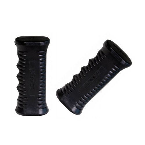 Hummer Kruiwagen Handvatten - Ovaal 35 mm - Zwart Foam - Grip - 1 paar Hummer Kruiwagen Handvatten - Ovaal 35 mm - Zwart Foam - Grip - 1 paar