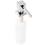 REA Aanrecht Zeepdispenser - Inbouw - Rechthoek - 330 ml - Chroom