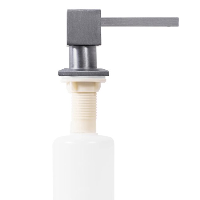 REA Aanrecht Zeepdispenser - Inbouw - Rechthoek - 330 ml - Geborsteld ...