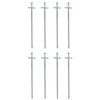 Benson Set tentharingen - duurzaam - 18 x 6 cm - 8 stuks - lichtgewicht