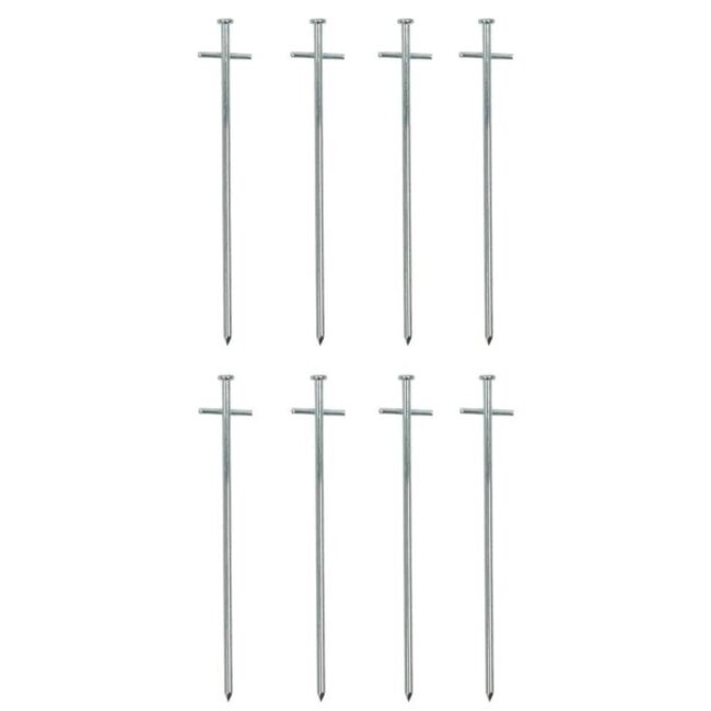 Benson Set tentharingen - duurzaam - 18 x 6 cm - 8 stuks - lichtgewicht