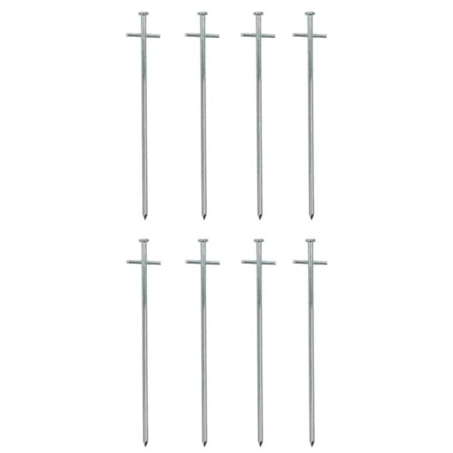 Benson Set tentharingen - duurzaam - 18 x 6 cm - 8 stuks - lichtgewicht