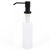 REA Aanrecht Zeepdispenser - Inbouw - Rond - 250 ml - Mat Zwart REA Aanrecht Zeepdispenser - Inbouw - Rond - 250 ml - Mat Zwart