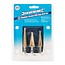Silverline Trappenboor set - Titanium coating - 3-delig - Voor metaal en kunststof - 4 mm dikte
