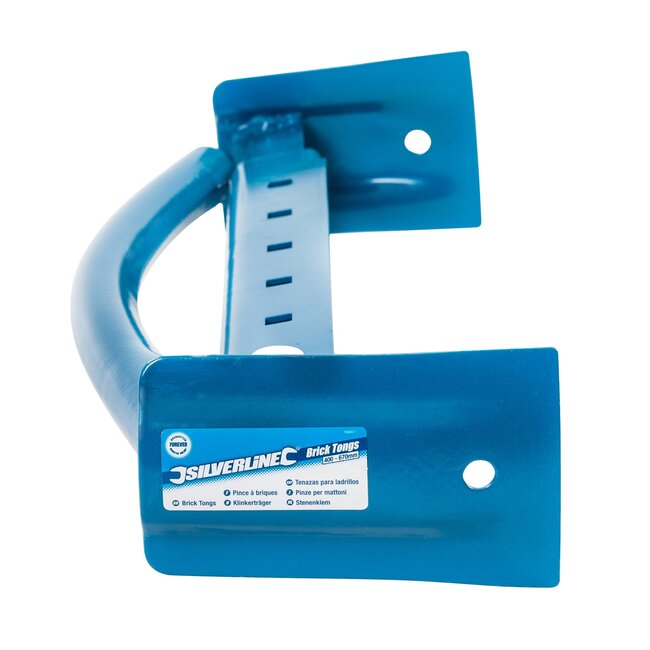 Silverline stenenklem - metaal - 400-670 mm - verstelbaar, automatische kaken - geverfd - 30 kg - voor 6-10 bakstenen