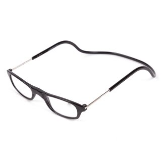 Benson Magnetische leesbril - verstelbaar - sterkte +2.00 - zwart - glanzend