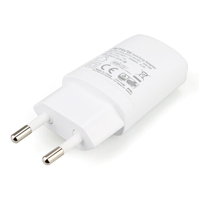 Retekess Wit horloge met tafelnummerweergave - Magnetische oplaadfunctie - Verlicht display