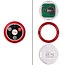 Retekess Oproepknoppen - 4 functies - Rood/Grijs - Set van 10 stuks