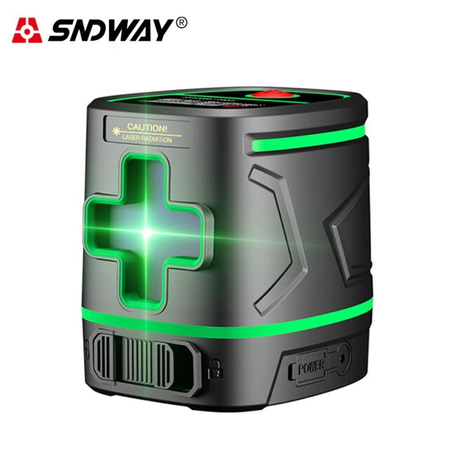 SNDWAY Bouwlaser Level 2 Groen Lijnen Kruislijnlaser - Sw - 331G
