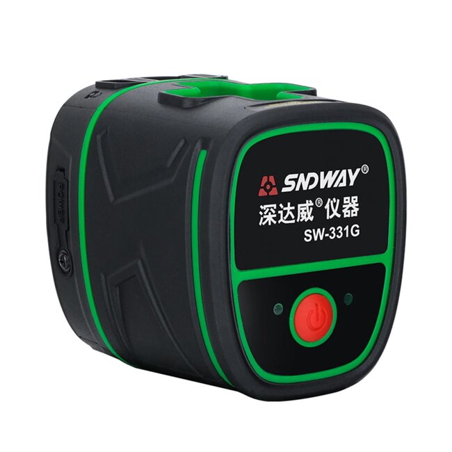 SNDWAY Bouwlaser Level 2 Groen Lijnen Kruislijnlaser - Sw - 331G