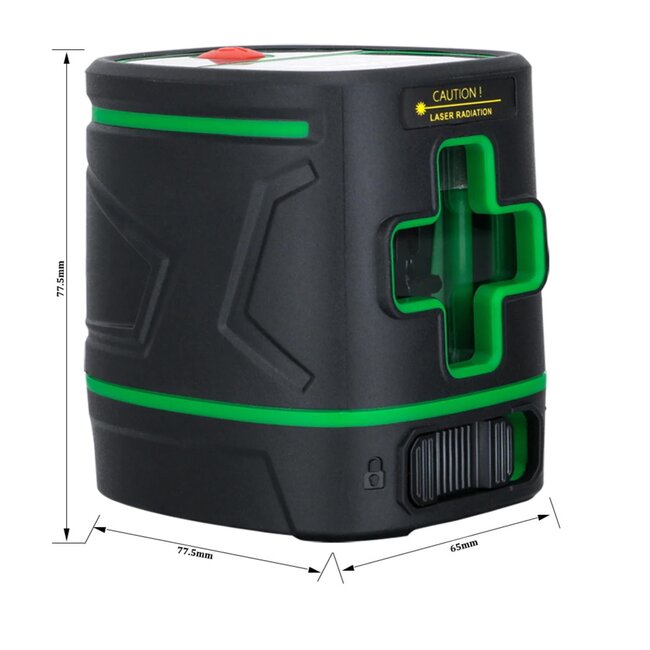 SNDWAY Bouwlaser Level 2 Groen Lijnen Kruislijnlaser - Sw - 331G