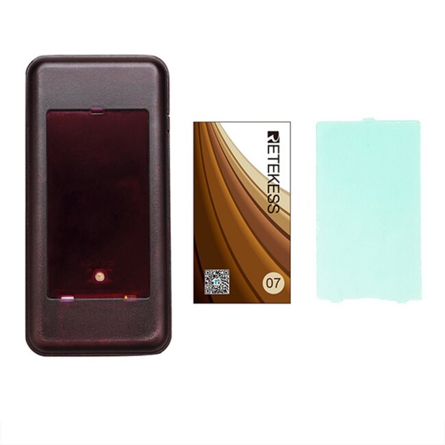 Retekess gasten oproepsysteem - kunststof - draadloos waterdicht ip32 - 10,6x5,2x1,1 cm - zwart - 16 stuks - horeca