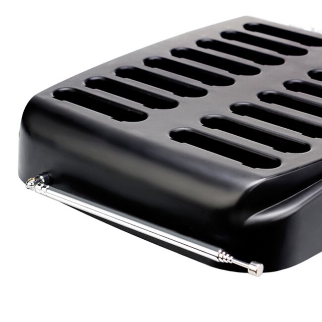 Retekess gasten oproepsysteem - kunststof - draadloos waterdicht ip32 - 10,6x5,2x1,1 cm - zwart - 16 stuks - horeca