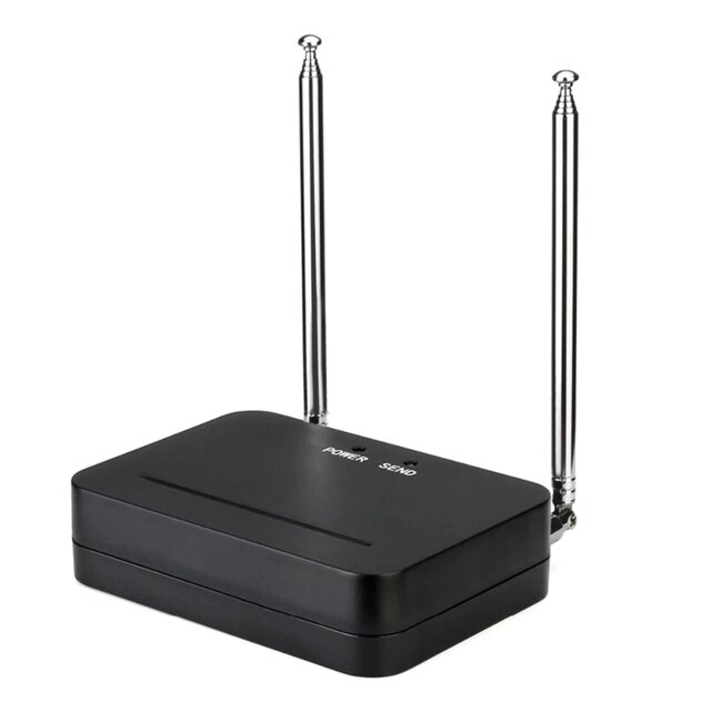 Retekess Signaalversterker voor oproepsystemen - kunststof - dubbele antenne, 1000 m - 10 x 7 x 2,5 cm - zwart - grote ruimtes