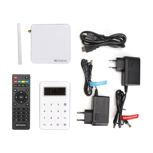 Retekess Oproepsysteem met HD-scherm en Android-interface voor horeca