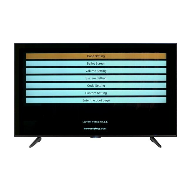 Retekess Oproepsysteem met weergavescherm - kunststof - hoge resolutie - zwart - draadloos wachtrijbeheer voor horeca en zorg