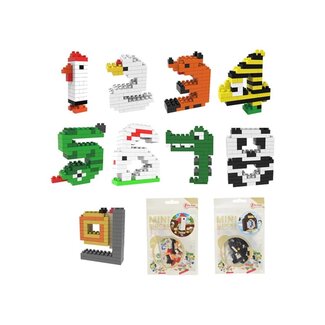 Toi-Toys Dieren Bouwstenen - Mix Assortiment