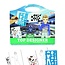 Toi-Toys Creatief schetsboek met stickers en sjablonen - Race thema - Verander outfits - Inclusief stickers - Voor kinderen