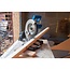 Silverline Gecombineerde verstekzaag - Ø 210 mm - 1400 W - Inclusief accessoires - Voor hout, metaal en plastic