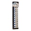 Silverline Metrische dopsleutelset - 10 t/m 19 mm - 10-delig - Chroom vanadium staal