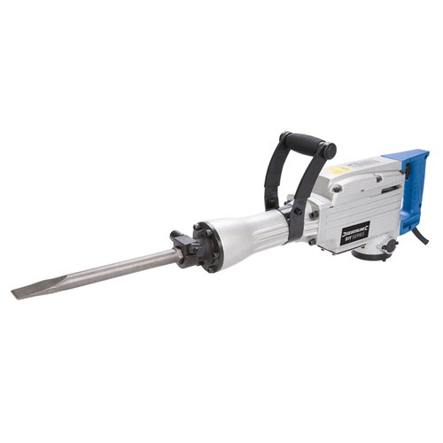 Silverline Elektrische Breekhamer - 1500 Watt - Rolbare Koffer - Inclusief Accessoires Silverline Elektrische Breekhamer - 1500 Watt - Rolbare Koffer - Inclusief Accessoires