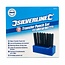 Silverline Ponsen set - 28-delig - Ø 2,4 t/m 13,4 mm - Scherpe punten - Nauwkeurige markering