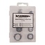 Fixman Assortimentsbox met chemisch gezwarte borgveren - 64-delig - 6 tot 25 mm