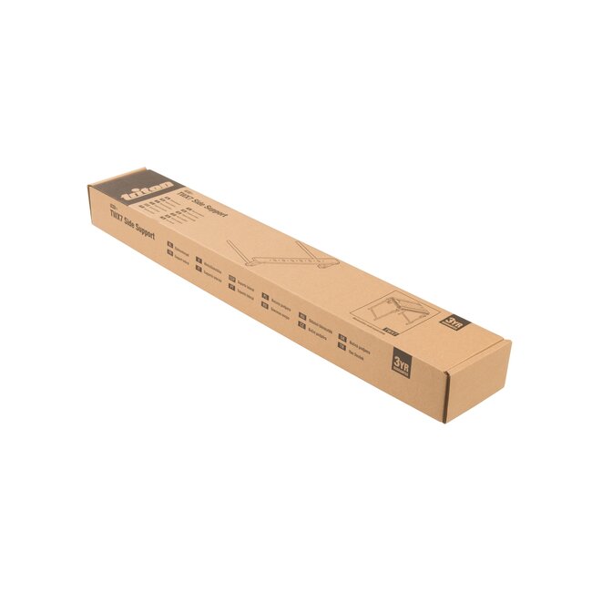 Triton Zijsteunbeugel - Chroom - Verstelbaar - 600 mm